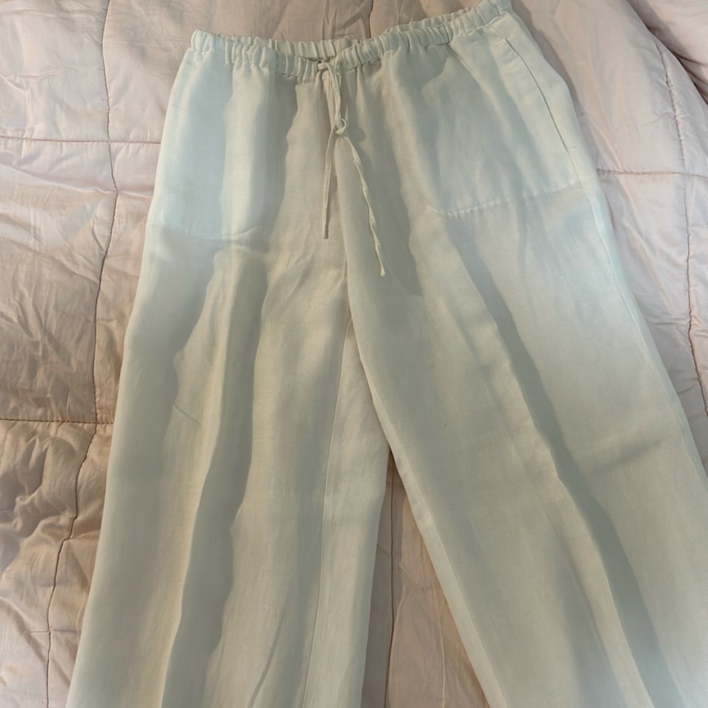 Chico’s linen pants, size 1